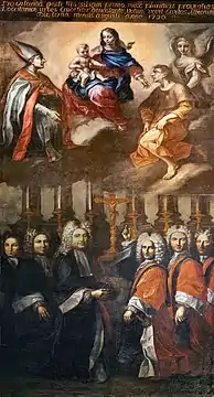 El Voto de los Consuls. Colegiata San Salvio de Albi.