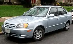 Hyundai Accent post-reestilización de la segunda generación (LC) (EE.&nbsp;UU.)
