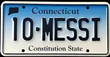 10-MESSI car plate.