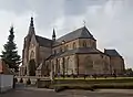 Iglesia (basílica) de la Cátedra de San Pedro en Antioquía, iniciada a finales del siglo&nbsp;XV en estilo tardogótico y reconstruida la nave en el siglo&nbsp;XIX.