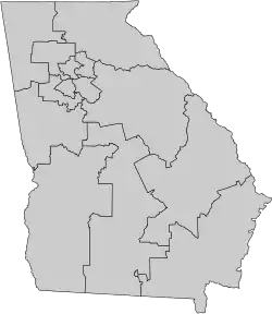 2.º distrito ubicada en Georgia (Estados Unidos)