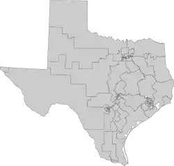 2.º distrito ubicada en Texas
