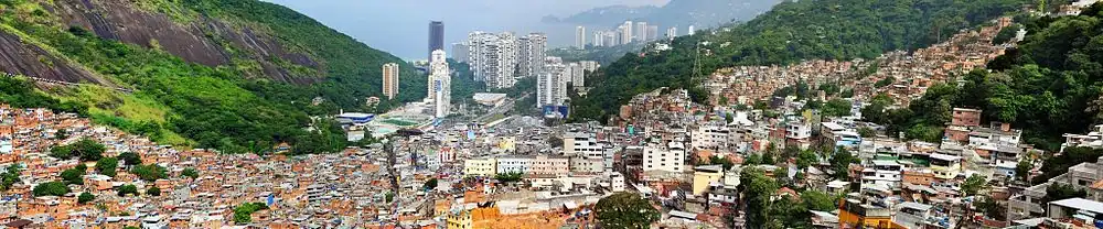 Panorama de Rocinha.