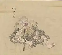 una vieja con pelo largo y rubio, sentado y llorando