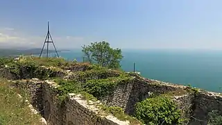 Interior de la fortaleza de Anacopia