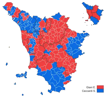 Elecciones regionales de la Toscana de 2020