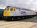 Clase 47/3 No. 47&nbsp;316 Cam Peak, con la librea de Cotswold Rail