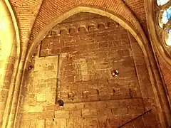 Lado norte de la torre meridional