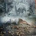 Sueño de bosque. Óleo sobre lienzo, 130x130cm (2000).