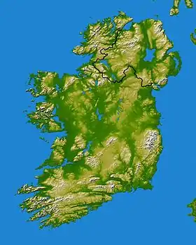 Cabo Mizen ubicada en Irlanda