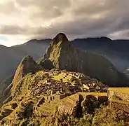 Machu Pichu (cultura incaica, Perú, siglo&nbsp;XV).