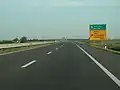 La E&nbsp;75 cerca de Inđija, Serbia