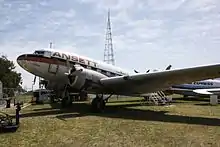 Douglas DC-3 de Ansett en el Australian National Aviation Museum (2012)