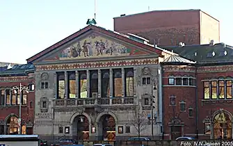 Kampmann, Hack (1898-1900), Teatro de Aarhus&nbsp;.