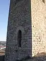 Antigua entrada a la torre en el primer nivel