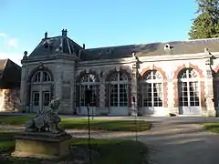 Abbaye de Chaalis, la Orangerie.