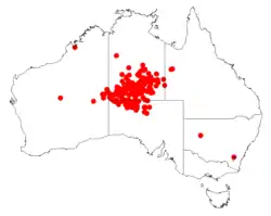 Occurrence data from AVH