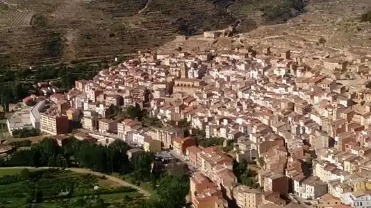 Ademuz. Detalle del núcleo histórico tradicional.