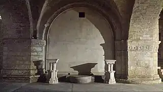 Antiguo acceso a la nave