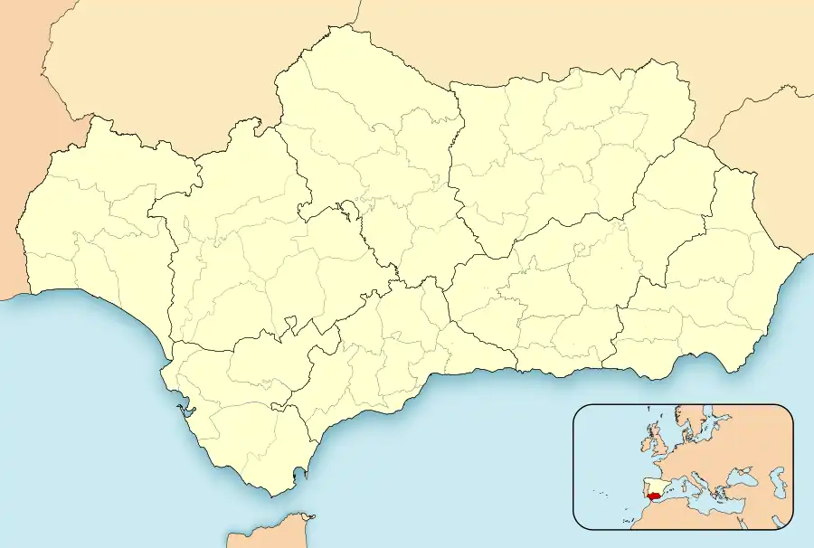 Batalla de Chiclana ubicada en Andalucía