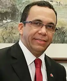 República Dominicana&nbsp;República DominicanaAndrés Navarro García, ministro de Relaciones Exteriores