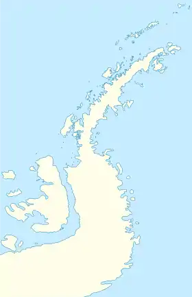 Base antártica Esperanza ubicada en Península Antártica