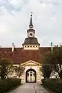 Torre del reloj del Palacio Antiguo.