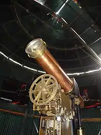 Telescopio Merz del Observatorio Astronómico de Quito (1875)