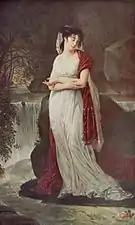 Retrato de Christine Boyer, ca. 1800, 214 × 134&nbsp;cm, Museo del Louvre.