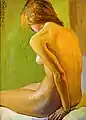 Desnudo de espalda, 1970, colección privada