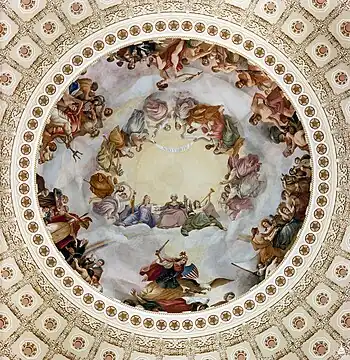 Apoteosis de George Washington.