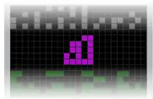 Parte del mensaje sobre las moléculas del ADN.