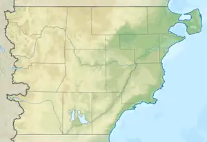 Lago Musters ubicada en Provincia del Chubut