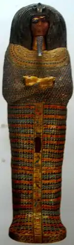 Tapa del sarcófago real.