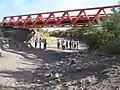 Río Atuel en La Pampa.