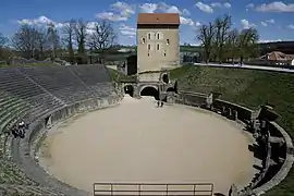 La Arena de Aventicum (ca. 130&nbsp;d.&nbsp;C.)
