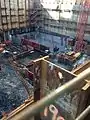 Construcción en septiembre de 2014.