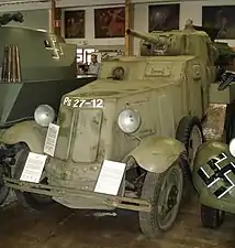 BA-10M en el Museo de Blindados de Parola, Finlandia.