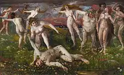 Bacanal (1896), 117 x 204&nbsp;cm., Colección privada