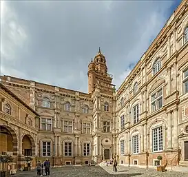 Hôtel d'Assézat (sede de la Fundación Bemberg), siglo XVI.