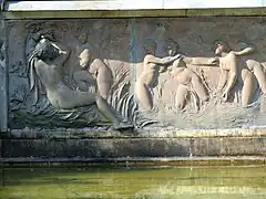 El estanque del baño de las ninfas