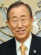 &nbsp;Organización de las Naciones UnidasSecretario General de las Naciones UnidasBan Ki-moon