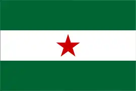 Bandera nacionalista andaluza