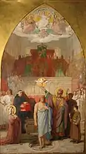 Bautismo de Clodoveo (Désiré François Laugée)
