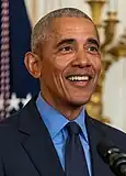 Barack Obama(2009-2017)N. 4 de agosto de 196162&nbsp;años