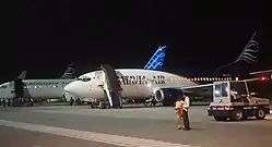 Boeing 737-3B7 de Batavia Air en 2012.