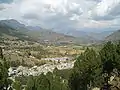 Una porción de la Ciudad de Battagram