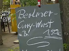 Valla pizarra en Berlín