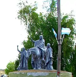 Monumento conmemorativo del Cacique Casimiro Biguá
