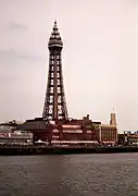 Torre de Blackpool, (Reino Unido) (157&nbsp;m; año 1894)